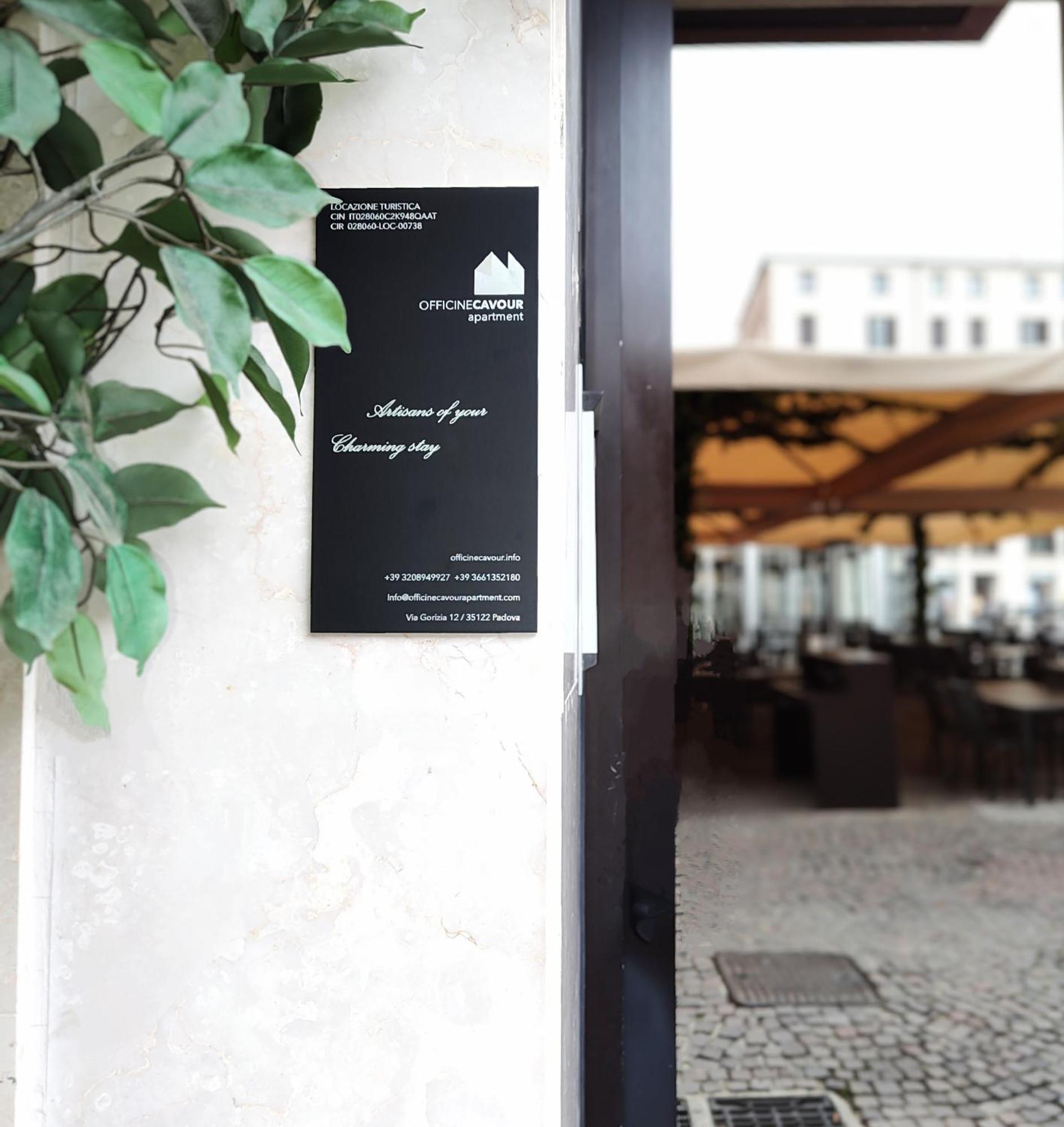 Officine Cavour Piazza Cavour Leilighet Padova Eksteriør bilde